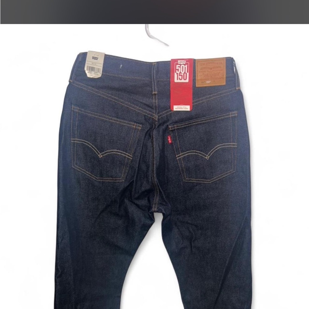 Levi's Straight Jeans in Dark Indigo - Picture 2 of 8